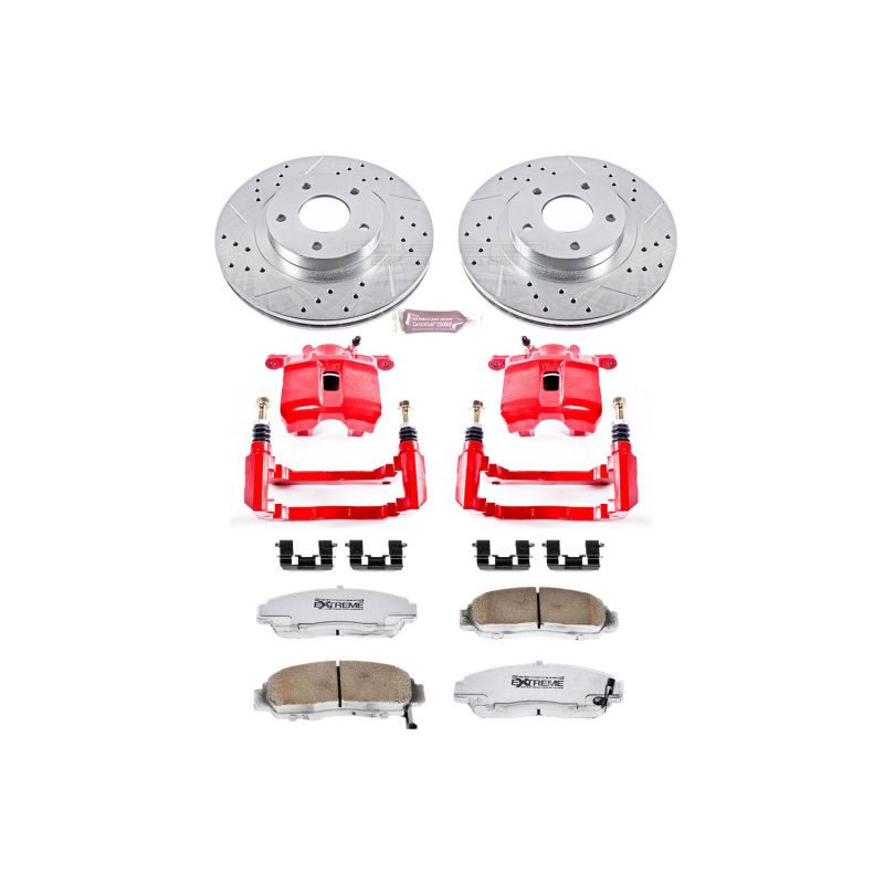 PowerStop PSB Z26 Street Kit w/Cals Brakes, Rotors & Pads Brake Kits - Performance D&S main image