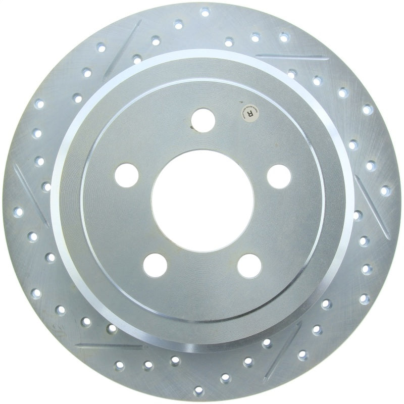 StopTech Select Sport Drilled & Slotted Rotor - Front Left 227.63070R