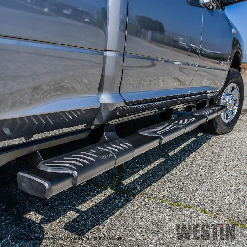 Westin 19-20 Ram 2500/3500 Crew Cab (6.5ft Bed) R5 M-Series W2W Nerf Step Bars - Textured Black 28-534785