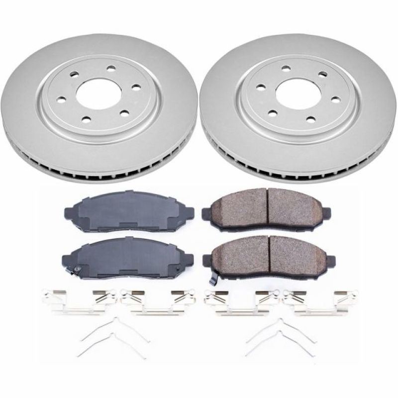 PowerStop PSB Z17 Evolution Coated Kit Brakes, Rotors & Pads Brake Kits - Performance Blank main image