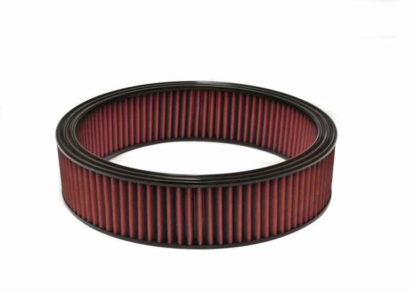 Injen Performance Air Filter 14in Round x 3in Tall - 1in Pleats X-1090-BR Main Image