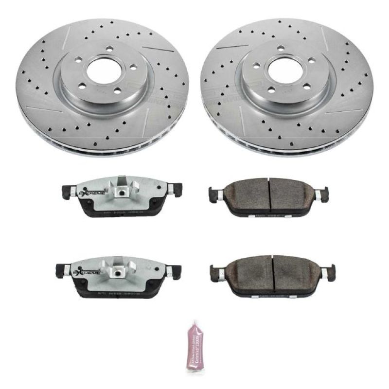 PowerStop PSB Z26 Street Warrior Kit Brakes, Rotors & Pads Brake Kits - Performance D&S main image