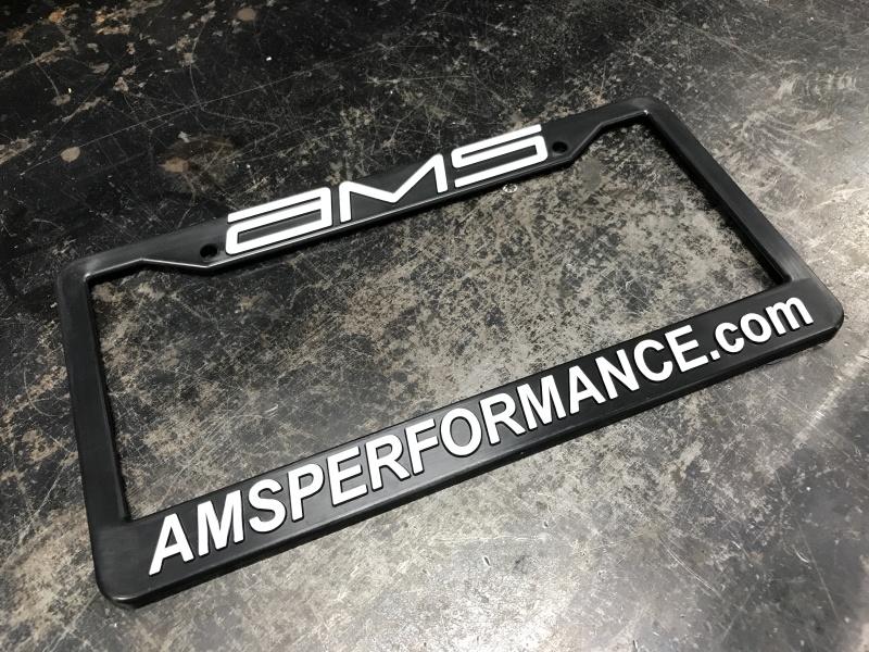 AMS Performance License Plate Frame AMS.00.06.0107-1 Main Image