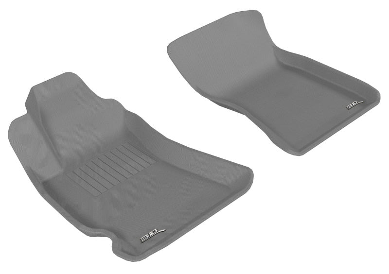 3D MAXpider 2009-2013 Subaru Forester Kagu 1st Row Floormat - Gray L1SB00311501