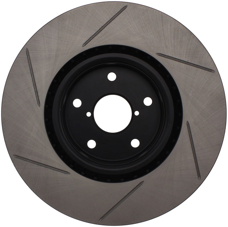 StopTech Sport Slotted Brake Rotor; Front Left