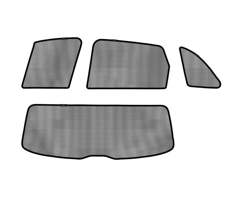 3D MAXpider 2009-2017 Audi Q5 Black Sun Shades - Complete Set S1AD0090 Main Image