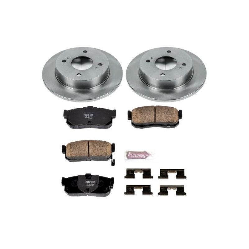 PowerStop PSB Autospecialty Kit Brakes, Rotors & Pads Brake Kits - OE main image