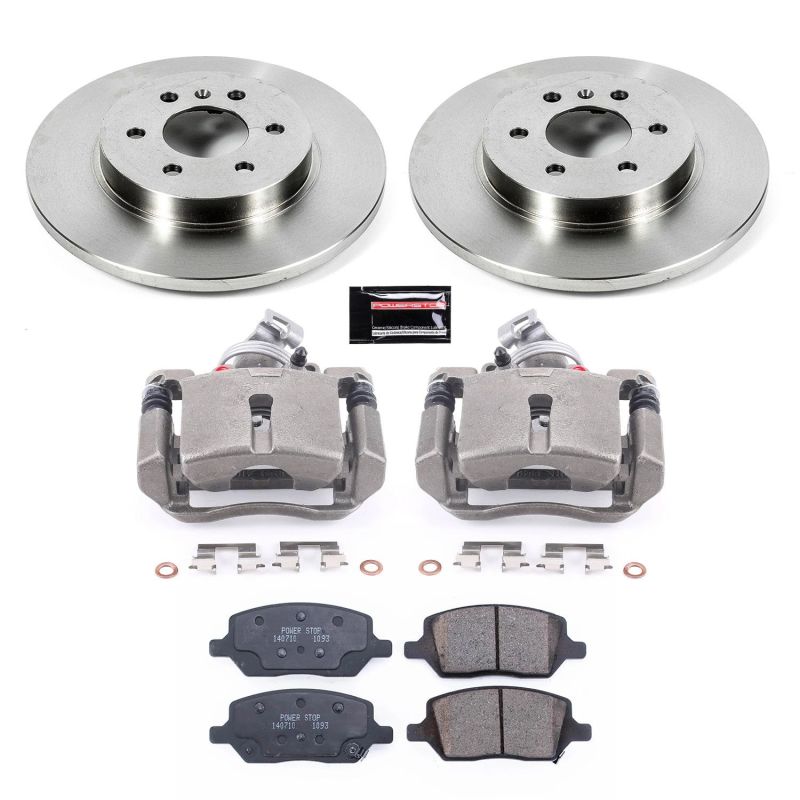 PowerStop PSB Autospecialty Kit w/Cals Brakes, Rotors & Pads Brake Kits - OE main image