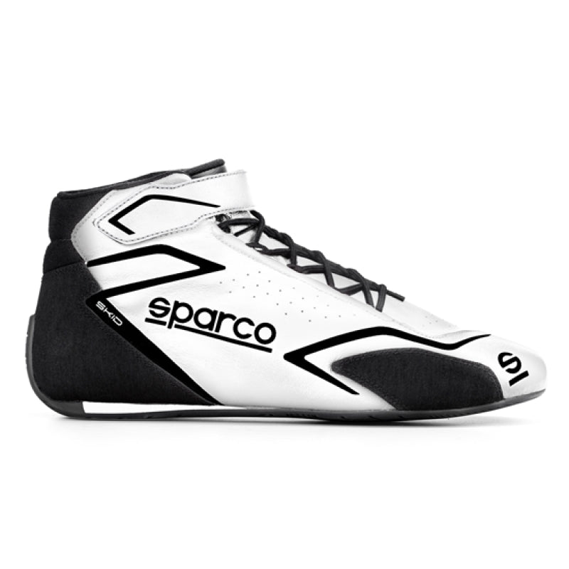 Sparco Shoe Skid 38 WHT/BLK 00127538BIBI