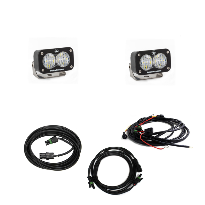 Baja Designs 2018+ Jeep JL LED Light Kit Reverse Kit Dual S2 Sport w/C Wrangler JL 447651