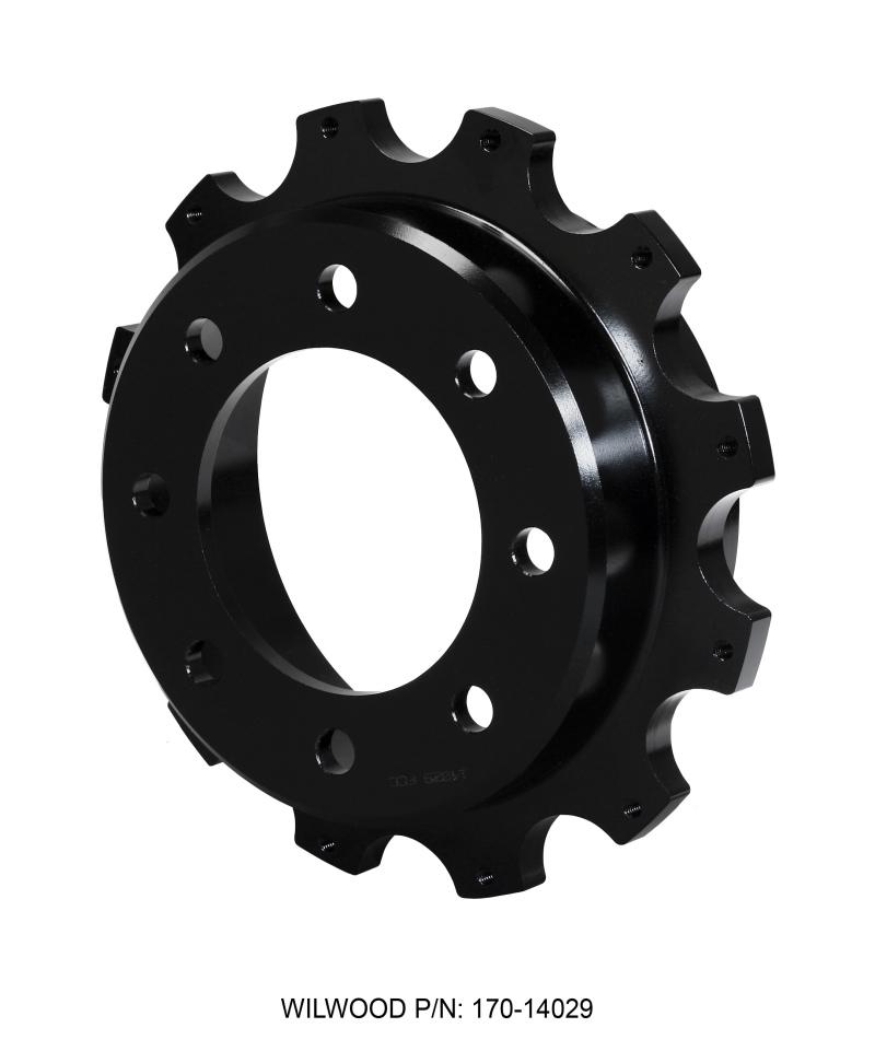 Wilwood Hat-Park Brake 1.91in Offset 8 x 6.50 - 12 on 10.75in 170-14029 Main Image