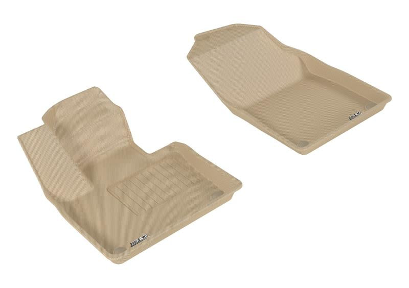 3D MAXpider 2015-2019 Volvo XC90 Kagu 1st Row Floormat - Tan L1VV02011502 Main Image