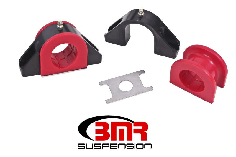 BMR Universal 1.5in Billet Aluminum Sway Bar Mount Mount (Polyurethane) - Black SMK011 Main Image