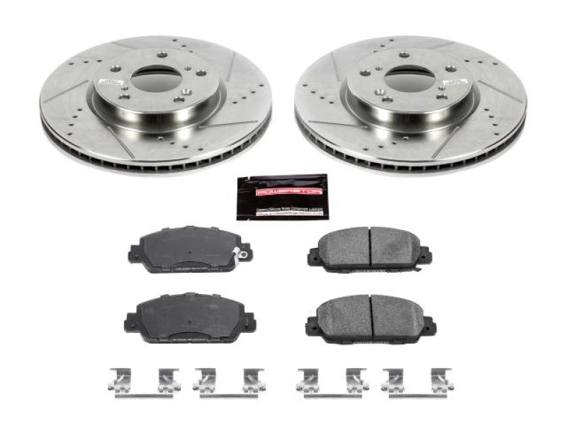 PowerStop PSB Z23 Evolution Kit Brakes, Rotors & Pads Brake Kits - Performance D&S main image