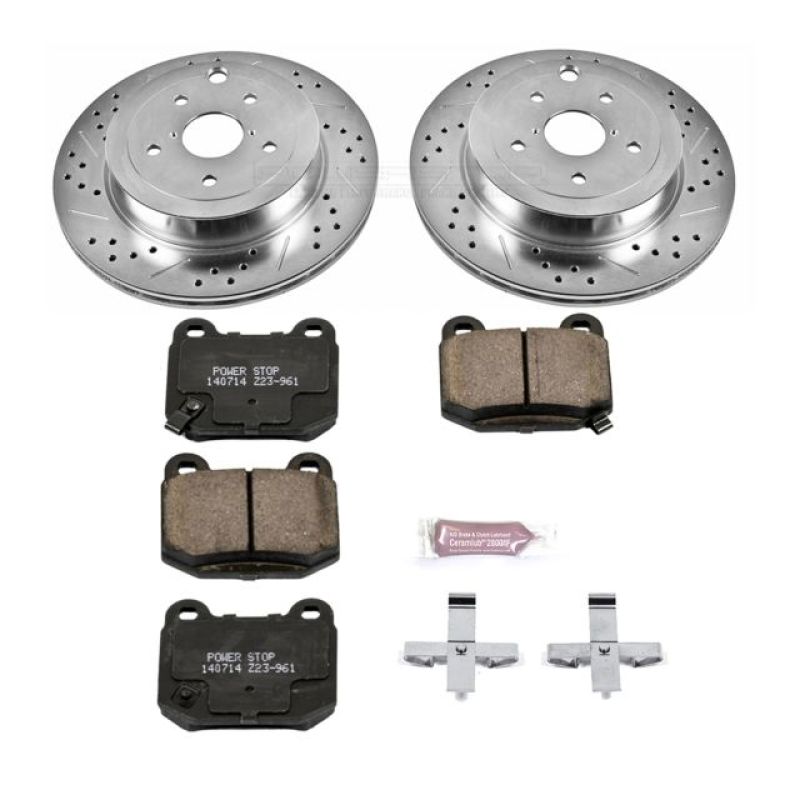 PowerStop PSB Z23 Evolution Kit Brakes, Rotors & Pads Brake Kits - Performance D&S main image