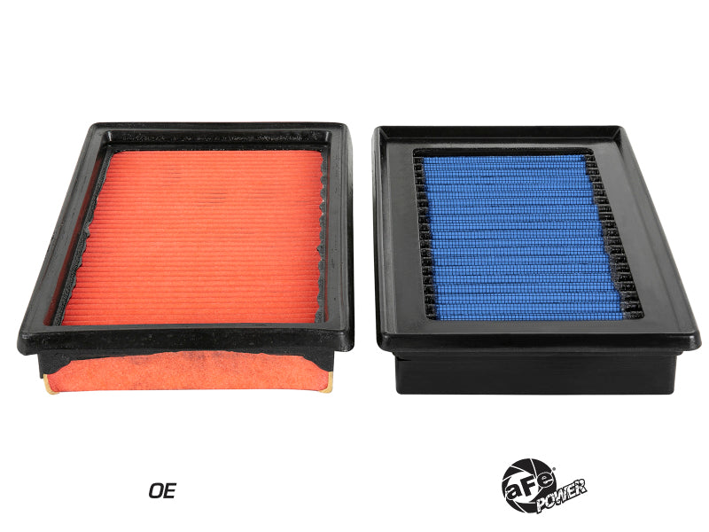 aFe MagnumFLOW OE Replacement Air Filter w/ Pro 5R Media (Pair) 14-19 Infiniti Q50 V6-3.5L/3.7L 30-10273-MA