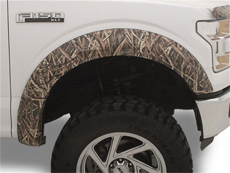 Stampede 2011-2016 Ford F-250 Super Duty 81.8/98.0in Bed Ruff Riderz Fender Flares 4pc Smooth Camo 8424-14 Main Image