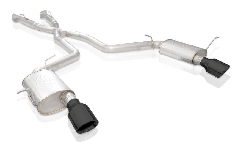 Stainless Works 18-19 Dodge Durango 6.4L Redline Catback Exhaust w/ Black Tips DUR18CBR-B