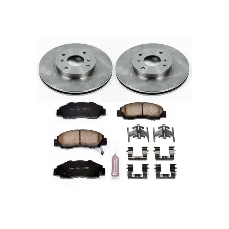 PowerStop PSB Autospecialty Kit Brakes, Rotors & Pads Brake Kits - OE main image