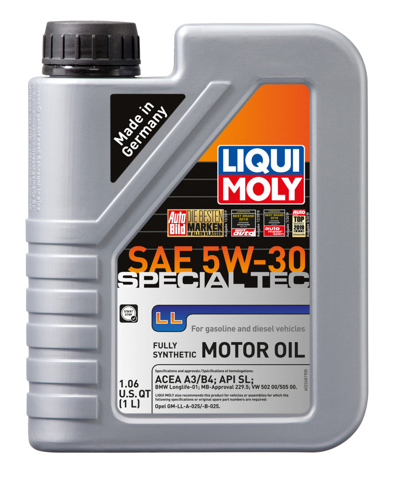 LIQUI MOLY LQM Motor Oil - Special Tec LL Oils & Oil Filters Motor Oils main image