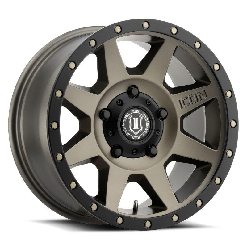 ICON Rebound 18x9 5x150 25mm Offset 6in BS 110.1mm Bore Bronze Wheel 1818905560BR Main Image