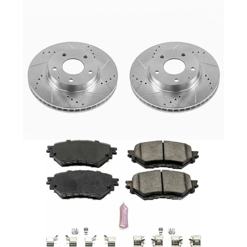 PowerStop PSB Z23 Evolution Kit Brakes, Rotors & Pads Brake Kits - Performance D&S main image