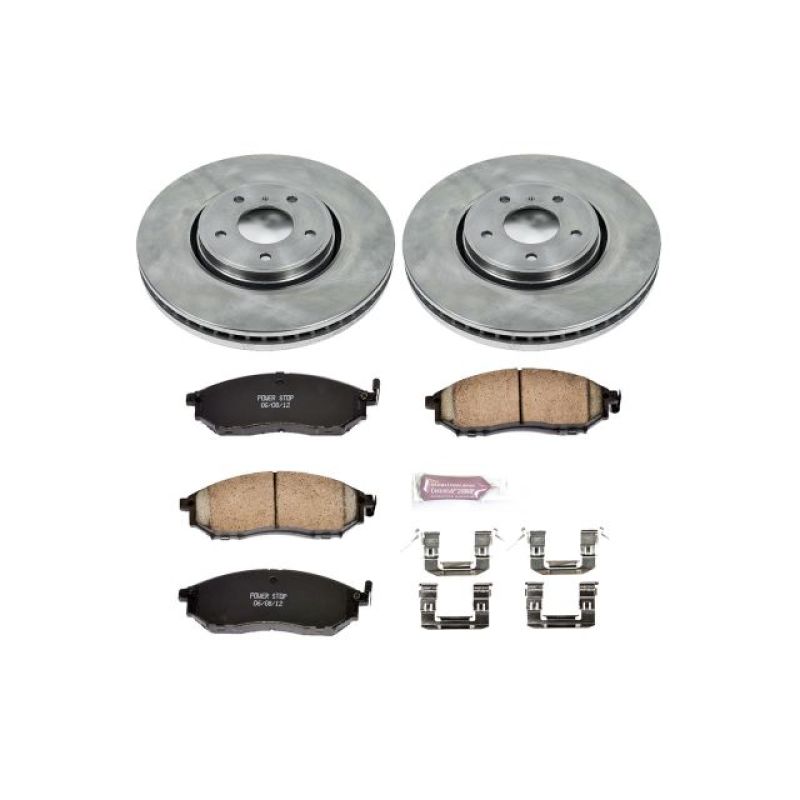 PowerStop PSB Autospecialty Kit Brakes, Rotors & Pads Brake Kits - OE main image