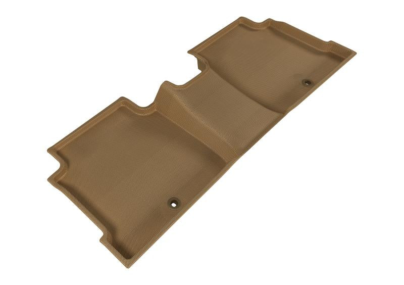 3D MAXpider 2015-2020 Hyundai/Kia Sonata/Sonata Hybrid/Optima Kagu 2nd Row Floormats - Tan L1HY05121502 Main Image