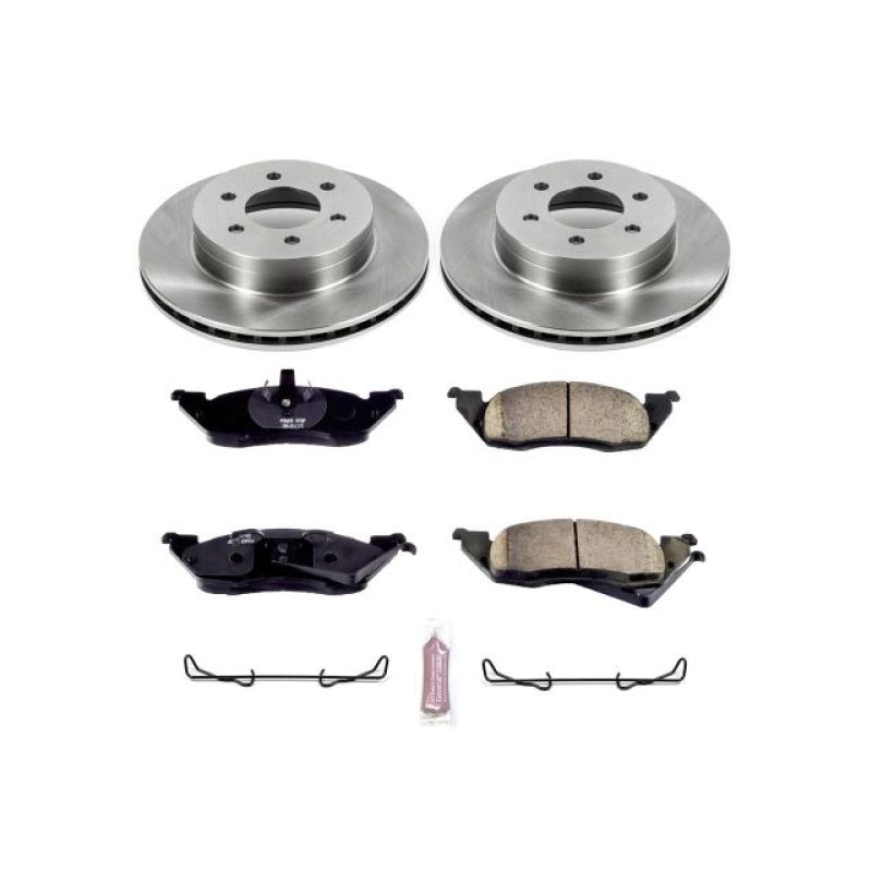 PowerStop PSB Autospecialty Kit Brakes, Rotors & Pads Brake Kits - OE main image