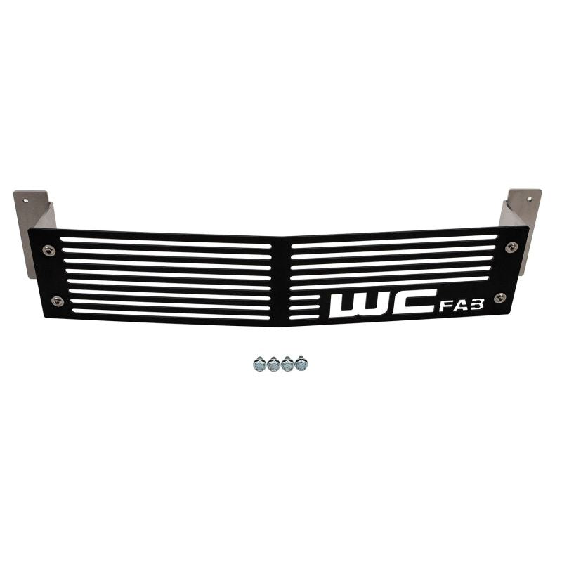 Wehrli 15-19 Chevrolet Silverado HD 6.6L LML/L5P Duramax Bumper Grille - Gloss Black WCF100290-GB