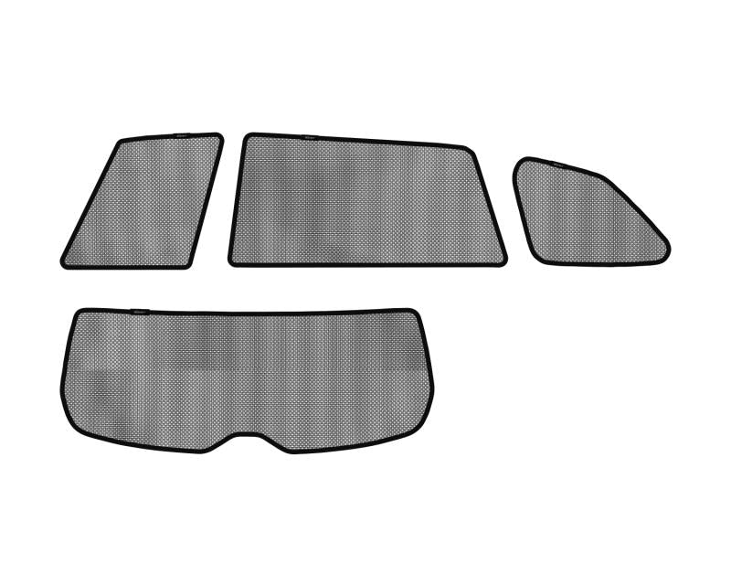 3D MAXpider 2014-2014 Subaru Legacy Black Sun Shades - Complete Set S1SB0040 Main Image