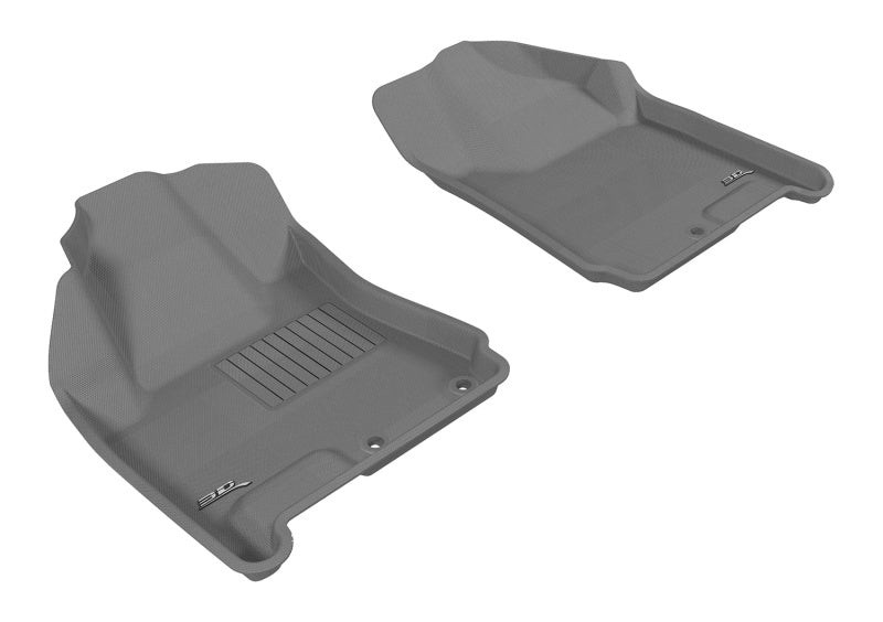 3D MAXpider 2010-2016 Cadillac SRX Kagu 1st Row Floormat - Gray L1CD00811501