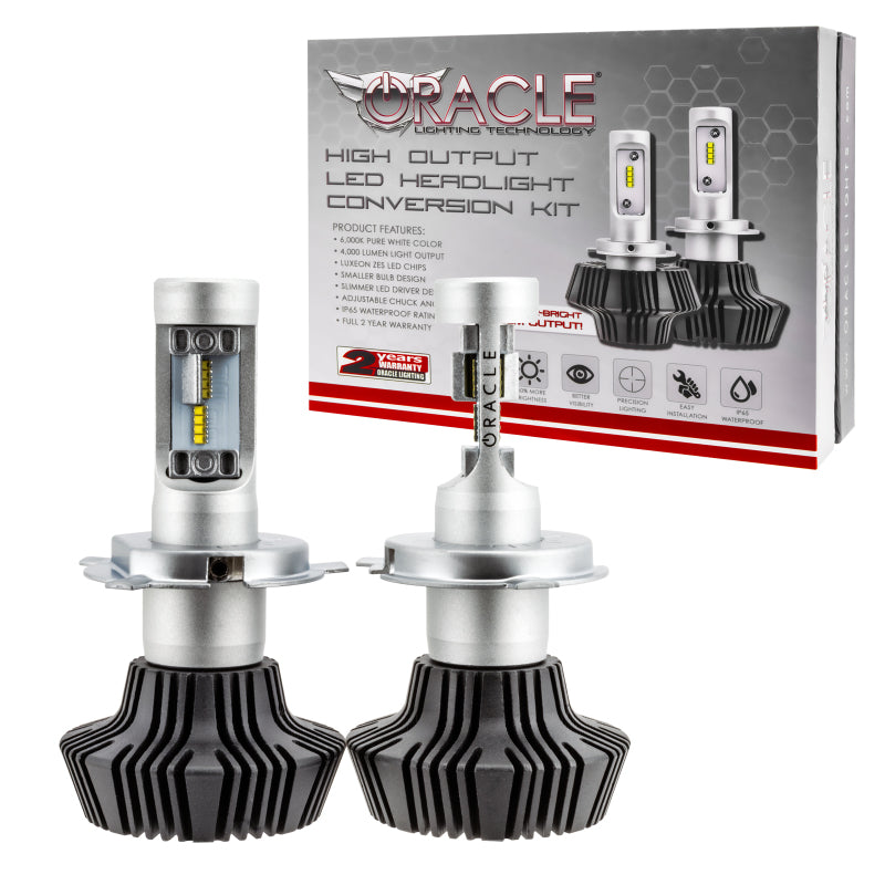 ORACLE Lighting Oracle H4 4000 Lumen LED Headlight Bulbs (Pair) - 6000K 5231-001