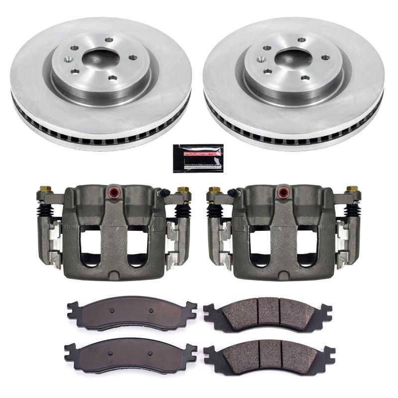 PowerStop PSB Autospecialty Kit w/Cals Brakes, Rotors & Pads Brake Kits - OE main image