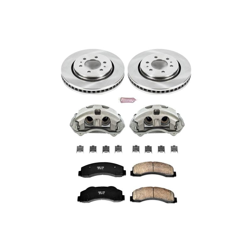 PowerStop PSB Autospecialty Kit w/Cals Brakes, Rotors & Pads Brake Kits - OE main image