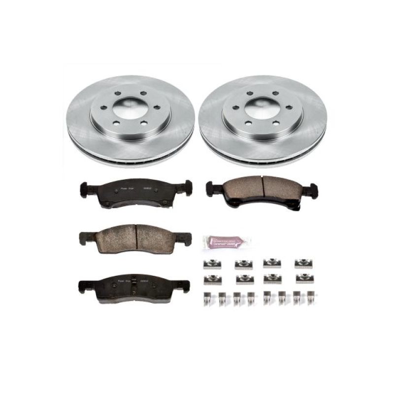 PowerStop PSB Autospecialty Kit Brakes, Rotors & Pads Brake Kits - OE main image