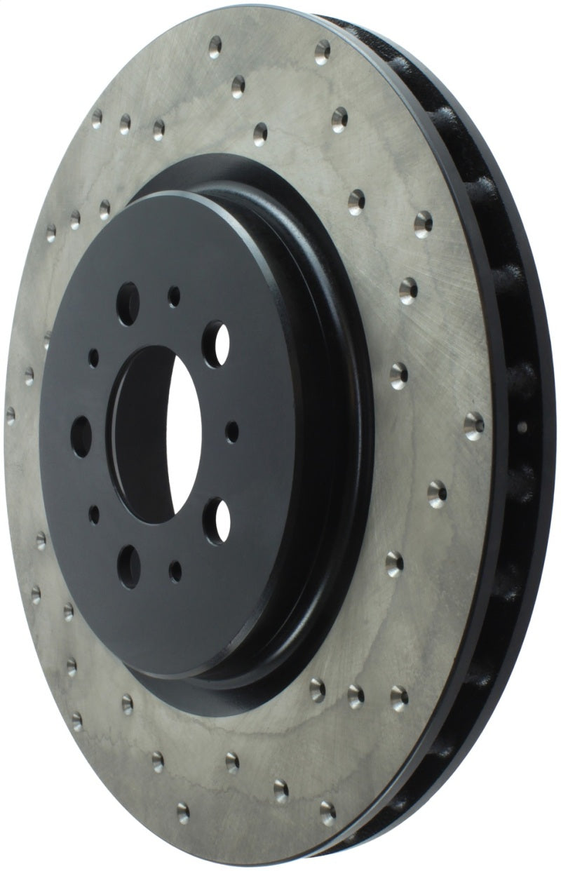 StopTech Sport Cryo Cross Drilled Brake Rotor; Front Left