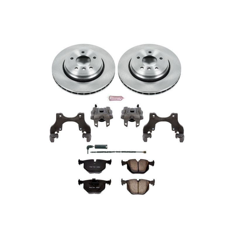 PowerStop PSB Autospecialty Kit w/Cals Brakes, Rotors & Pads Brake Kits - OE main image