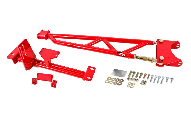 BMR 93-02 F-Body w/o DSL Torque Arm Tunnel Mount (For Stock Exhaust) - Red TA013R