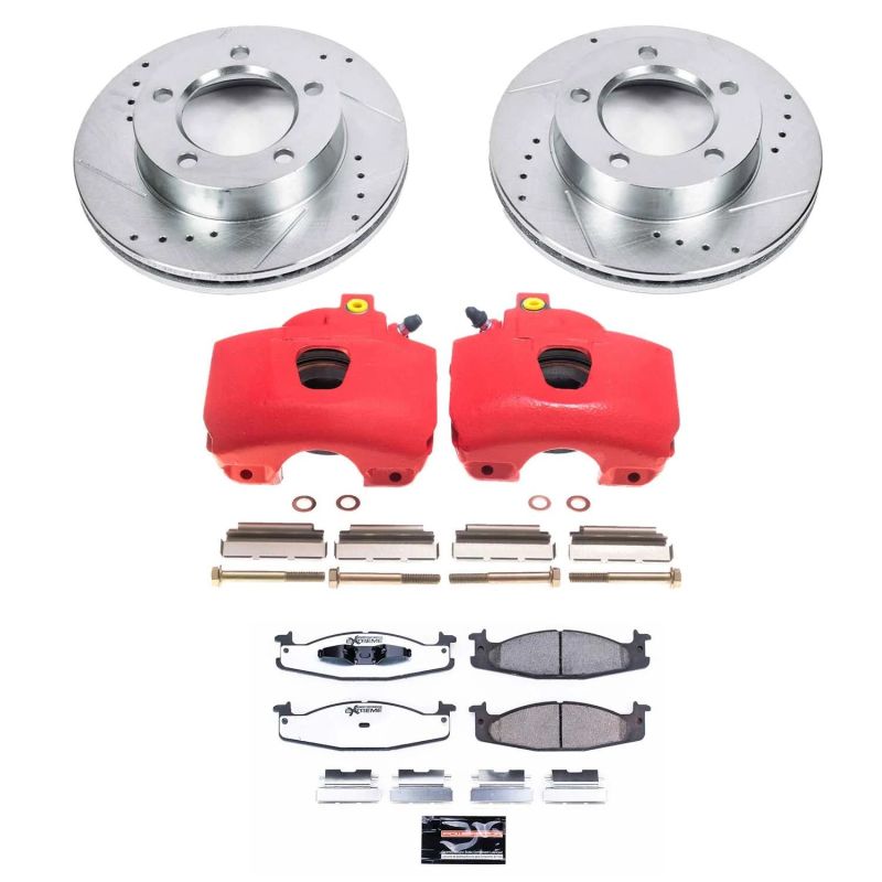 PowerStop PSB Z36 Truck & Tow Kit w/Cals Brakes, Rotors & Pads Brake Kits - Performance D&S main image