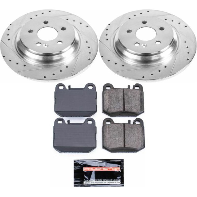 PowerStop PSB Z23 Evolution Kit Brakes, Rotors & Pads Brake Kits - Performance D&S main image