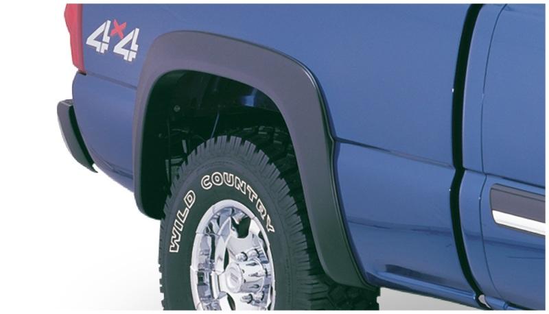 Bushwacker 03-06 Chevy Silverado 1500 Fleetside Extend-A-Fender Style Flares 2pc - Black 40056-02 Main Image