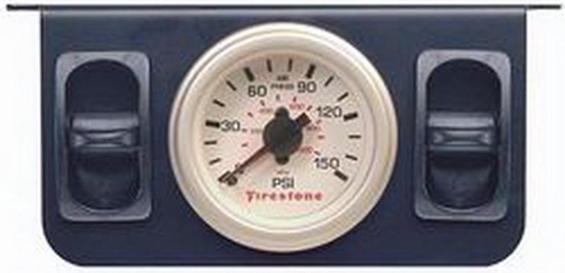 Firestone Air Adjustable Leveling Electric Control Panel w/Dual Gauge 0-150psi - White (WR17602260) 2260 Main Image