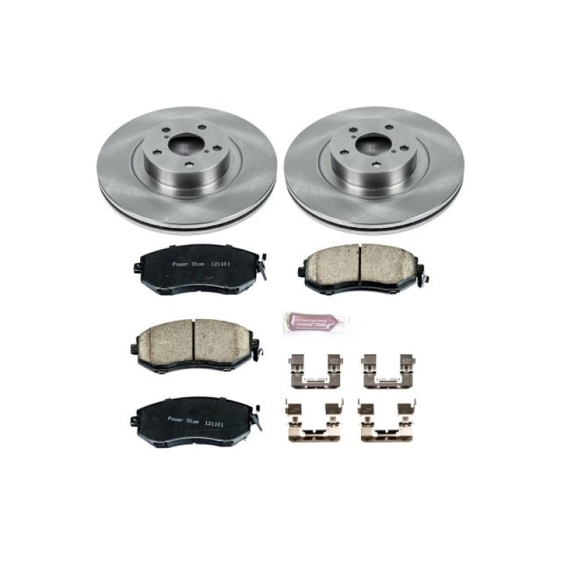 PowerStop PSB Autospecialty Kit Brakes, Rotors & Pads Brake Kits - OE main image