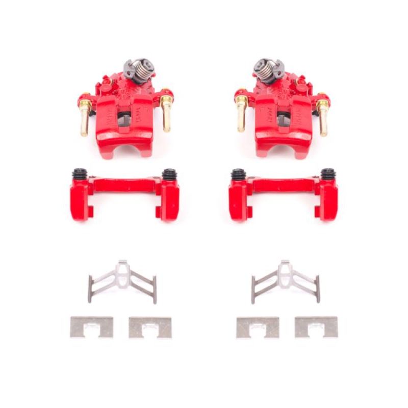 PowerStop PSB Red Calipers Brakes, Rotors & Pads Brake Calipers - Perf main image