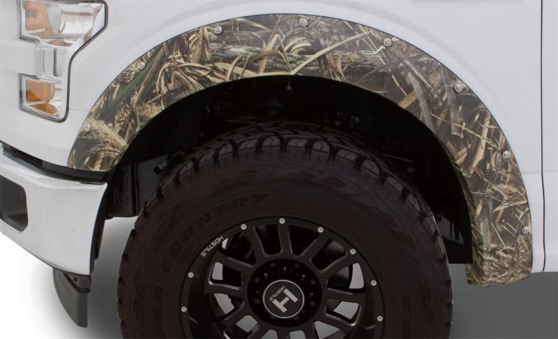 Stampede 2004-2008 Ford F-150 66.0/78.0/96.0in Bed Ruff Riderz Fender Flares 4pc Smooth Camo 8410-22 Main Image