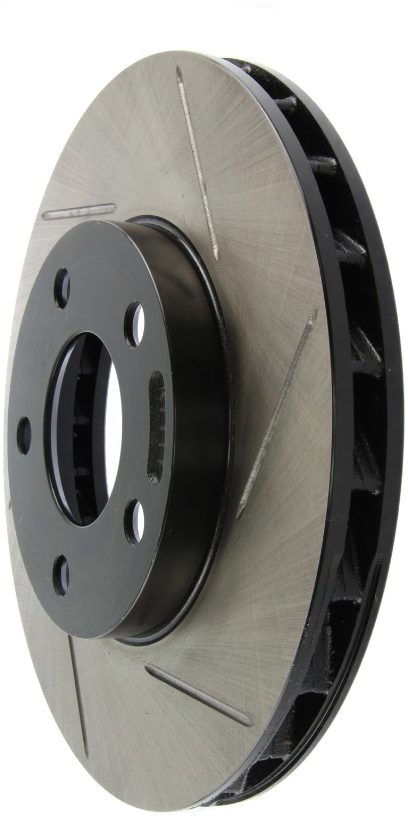 StopTech Power Slot 94-02 Mustang (Excl Cobra) / 03-04 Mustang Base/GT Front Left Slotted Rotor 126.61041SL Main Image