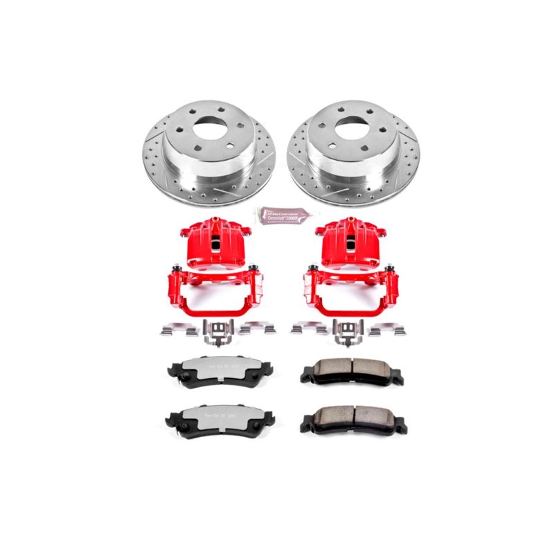 PowerStop PSB Z36 Truck & Tow Kit w/Cals Brakes, Rotors & Pads Brake Kits - Performance D&S main image