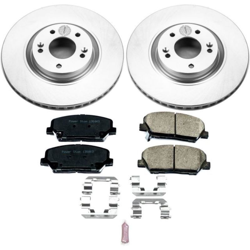 PowerStop PSB Z17 Evolution Coated Kit Brakes, Rotors & Pads Brake Kits - Performance Blank main image