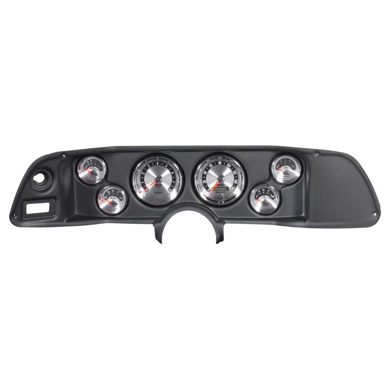 Autometer American Muscle Gauge Kit 6 Pc Camaro 70-78 Tach/Mph/Fuel/Oilp/Wtmp/Volt 7022 Main Image